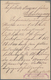 Württemberg - Marken Und Briefe: 1890, Ganzsachenkarte 5 Pf Mit Zusatzfrankatur 5 Pf Schwarzblaugrün - Autres & Non Classés