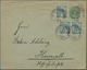 Württemberg - Marken Und Briefe: 1890, Privater Ganzsachen-Umschlag 5 Pf Mit 3 Mal 5 Pf Schwarzblaug - Autres & Non Classés