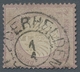 Deutsches Reich - Brustschild: 1872, "¼ Gr. Kleiner Schild", Sauber Mit Ersttagsstempel SALDERHELDEN - Ungebraucht