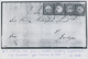 Deutsches Reich - Brustschild: 1874. 1/4 Gr. Im 3er-Streifen Und Einzelwert Auf Prachtbrief Von Rhei - Unused Stamps