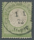 Deutsches Reich - Brustschild: 1872, "1/3 Gr. Kleiner Schild Im Format L 16", Farbfrischer Wert Mit - Neufs