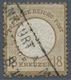 Deutsches Reich - Brustschild: 1874, Großer Brustschild 18 Kreuzer Mit Sauberem Rahmenstempel Frankf - Ungebraucht