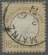 Deutsches Reich - Brustschild: 1872, "18 Kr. Großer Schild Mit PLF I", Farbfrischer Wert Mit Hellen - Unused Stamps