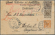 Deutsches Reich - Krone / Adler: 1889, 3 Pfg Olivbraun Sowie 25 Pfg Gelborange, Zwei Ungezähnte Prob - Covers & Documents