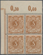 Deutsches Reich - Krone / Adler: 1899, Postfrischer Ungefalteter Viererblock Aus Der Linken Oberen B - Cartas & Documentos