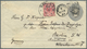 Deutsches Reich - Krone / Adler: 1892, 10 Pf Krone/Adler Als Nachsende-Frankatur Auf Engl. GSU Von " - Lettres & Documents