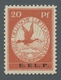 Deutsches Reich - Germania: 1912, Flugpostmarke 20 Pfg. Mit Aufdruck E.EL.P. Postfrisch Und Gut Gezä - Autres & Non Classés