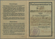Deutsches Reich - Germania: 1914: 50 (Pf) Dunkelgraulila Auf Orangeweiß Portostufe Für Postausweiska - Andere & Zonder Classificatie