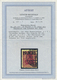 Deutsches Reich - Inflation: 1921, 75 Pfg Germania Mit Falschem Überdruck "10 M 10" Zum Schaden Der - Covers & Documents