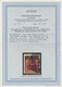 Deutsches Reich - Inflation: 1921, 75 Pfg Germania Mit Falschem Überdruck "10 M 10" Zum Schaden Der - Brieven En Documenten