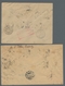 Deutsches Reich - Inflation: 1922, "Holztaube I", Drei Komplette Sätze Auf Drei Flug-Eil-R-Briefen I - Lettres & Documents