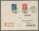 Deutsches Reich - Inflation: 1922, "Alters- Und Kinderhilfe" Komplett Auf Ersttags-Orts-R-Brief BERL - Briefe U. Dokumente