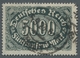 Deutsches Reich - Inflation: 1923, Queroffset 5000 Mark Schwarzgrün Gestempelt Geprüft Oechsner BPP, - Briefe U. Dokumente