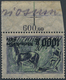 Deutsches Reich - Inflation: 1923, 1000 M Rhein=Ruhr=Hilfe Mit Kopfstehendem Aufdruck, Postfrisch Mi - Lettres & Documents