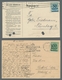 Delcampe - Deutsches Reich - Inflation: 1923, "Aufdruckwerte", Insgesamt Zwölf Verschiedene Ersttagsbriefe Bzw. - Lettres & Documents