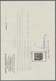 Deutsches Reich - Inflation: 1923, 8 Tsd. Auf 30 Pfg Mit Wasserzeichen Waffeln, Zeitgerecht Gestempe - Briefe U. Dokumente
