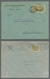 Delcampe - Deutsches Reich - Inflation: 1923, "Korbdeckelmuster", Zusammenstellung Von Ersttagsbriefen In Guter - Lettres & Documents