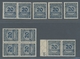 Deutsches Reich - Inflation: 1923, Korbdeckel 20 Millionen B-Farbe "schwarzblau", Parite Von Elf Pos - Covers & Documents