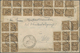 Deutsches Reich - Inflation: 1923, 200 Mio. Korbdeckel Durchstochen 70 Stück Als Massenfrankatur Vor - Briefe U. Dokumente