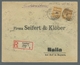 Deutsches Reich - Inflation: 1923, "Korbdeckelmuster", Fünf Bedarfs-Ersttagsbriefe In Guter Erhaltun - Briefe U. Dokumente