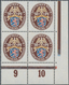 Deutsches Reich - Weimar: 1926, Deutsche Nothilfe: Landeswappen, Ungefaltete Luxus-Viererblocks Aus - Unused Stamps