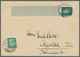 Deutsches Reich - Weimar: 1932, 8 Pfg. Reichspräsidenten Mit 4 Leerfeldern Auf Brief Aus "BERLIN-CHA - Unused Stamps
