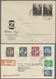 Delcampe - Deutsches Reich - 3. Reich: 1934-44, Kleine Interessante Zusammenstellung Von Zehn Frankierten Beleg - Otros & Sin Clasificación
