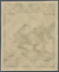 Deutsches Reich - 3. Reich: 1935, 25 Pfg. DEUTSCHE EISENBAHN, Vierseitig Breitrandig UNGEZÄHNT, Tade - Autres & Non Classés