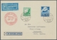 Deutsches Reich - 3. Reich: 1936, Lufthansa Mit Zusatzfrankatur, Auf Portoger. Sieger-Luftpost Karte - Autres & Non Classés