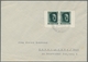 Deutsches Reich - 3. Reich: 1937, Einzelmarken Aus Allen Drei Blocks In Paaren, Je Auf Drei Briefen, - Autres & Non Classés