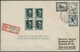 Deutsches Reich - 3. Reich: 1937, Block Zur Briefmarken-Ausstellung Auf Passenden FDC-R-Brief Mit ES - Altri & Non Classificati