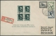 Deutsches Reich - 3. Reich: 1937, Block Zur Briefmarken-Ausstellung Auf Passenden FDC-R-Brief Mit ES - Autres & Non Classés