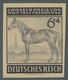 Deutsches Reich - 3. Reich: 1943, "Großer Preis Von Wien" 6+4 (Pf.) Rotschwarz Als Geschnittener Pro - Otros & Sin Clasificación