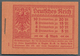 Deutsches Reich - Markenheftchen: 1920, 4 M. Germania Markenheftchen Mit ONr. 1 Und Durchgezähnten H - Booklets