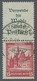 Deutsches Reich - Zusammendrucke: 1931 Nothilfe 15 Pfg. Mit Oben Anhängendem Werbefeld "Verwende Die - Se-Tenant