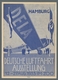 Deutsches Reich - Halbamtliche Flugmarken: 1933, "30 Pfg. Rot Auf Mattkobalt Mit PLF I", Sauber Gest - Luft- Und Zeppelinpost