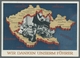 Deutsches Reich - Ganzsachen: 1939, "6 Pfg. 1. Mai", Gelaufene Karte Mit Zusatzfrankatur Mi. 694 Je - Autres & Non Classés