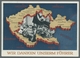 Deutsches Reich - Ganzsachen: 1939, "6 Pfg. 1. Mai", Gelaufene Karte Mit Zusatzfrankatur Mi. 694 Je - Sonstige & Ohne Zuordnung