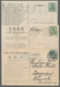 Deutsches Reich - Stempel: 1902-1944, Partie Von 11 Belegen Aus HAMBURG Mit Kuriosen Stempeldaten 22 - Maschinenstempel (EMA)