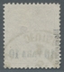 Deutsche Post In Der Türkei: 1884, Pfennig-Ausgabe 5 Pfg. Mit Aufdruck 10 Para Und Plattenfehler III - Turquia (oficinas)