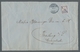 Deutsch-Ostafrika: 1911, Kaiseryacht 15 Heller Auf Großformatigem Bedarfsbrief Mit Rückseitigem Abse - Duits-Oost-Afrika