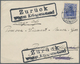 Deutsch-Südwestafrika - Besonderheiten: 1915, Brief 20 Pfg. Germania Ab "BURG (FEHMARN)" (Datum Unle - Africa Tedesca Del Sud-Ovest