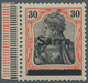 Deutsche Abstimmungsgebiete: Saargebiet: 1920, "30 Pfg. Garmania/Sarre In Type I Auf Orangeweißem Pa - Briefe U. Dokumente