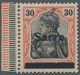 Deutsche Abstimmungsgebiete: Saargebiet: 1920, "30 Pfg. Garmania/Sarre In Type I Auf Orangeweißem Pa - Brieven En Documenten