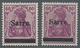 Deutsche Abstimmungsgebiete: Saargebiet: 1920, "60 Pfg. Germania/Sarre Rosa- Bzw. Purpurlila", Postf - Brieven En Documenten
