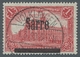 Deutsche Abstimmungsgebiete: Saargebiet: 1920, "1 Mk. Germania/Sarre Mit Aufdruckabarten IV Und V", - Covers & Documents