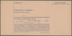 Deutsche Abstimmungsgebiete: Saargebiet - Ganzsachen: 1920/21, "20 Pfg. Germania/saargebiet Mit Aufd - Enteros Postales