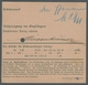 Deutsche Abstimmungsgebiete: Saargebiet - Ganzsachen: 1920, "40 Pfg. Grün Mit Aufdruck In Type III", - Ganzsachen