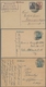 Delcampe - Deutsche Abstimmungsgebiete: Saargebiet - Ganzsachen: 1920-21, Zusammenstellung Von 15 Gebrauchten G - Ganzsachen