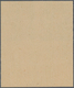 Saarland (1947/56): 1947, 6 Pf Schwarzblaugrün Im Waager. Paar Vom Unterrand Ungezähnt Postfrisch, 4 - Altri & Non Classificati